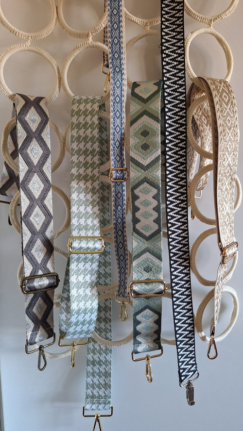 Boho kabelka LuLu / krémová — foto 2