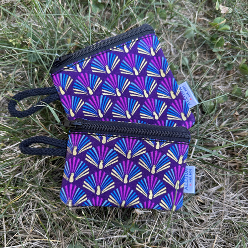 Kapsička mini Páv zlatotisk Violet — foto 5