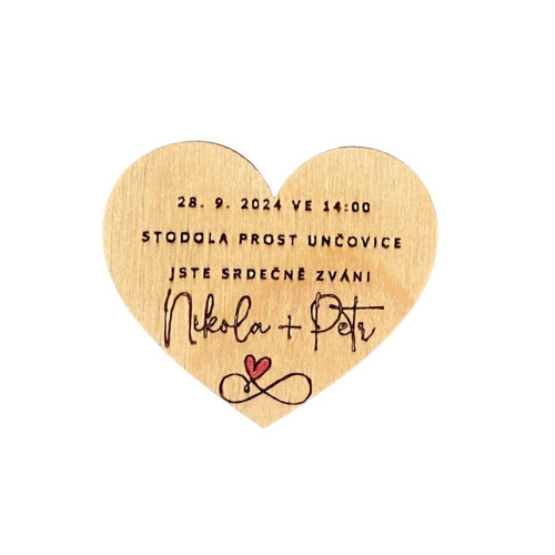 Svatební magnetky - personalizované — foto 2