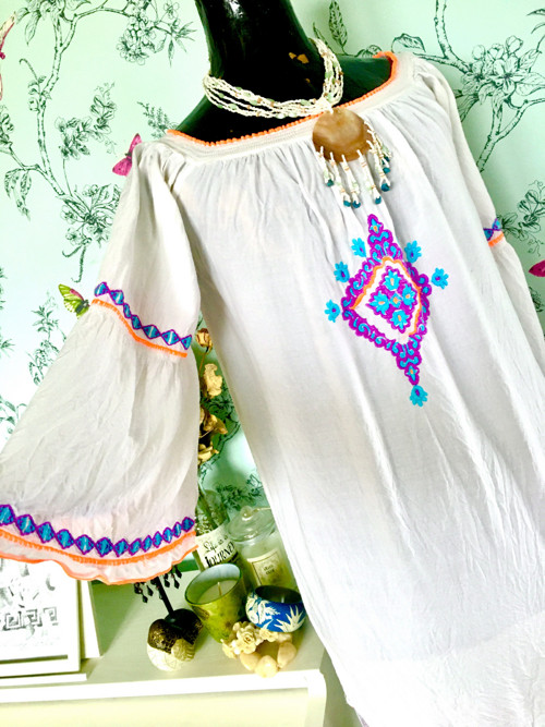 Tunika boho s výšivkou — foto 2