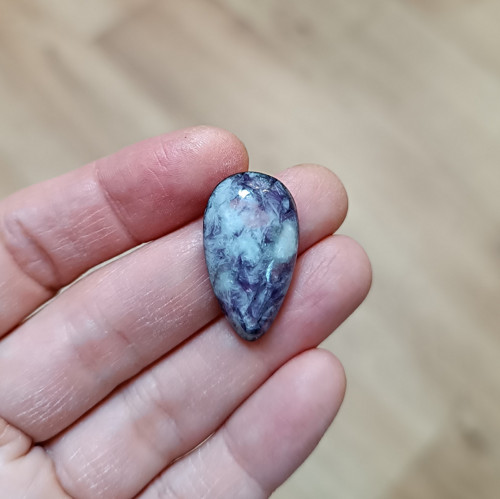 Lepidolit, ID 4082, 26x15 mm — foto 4