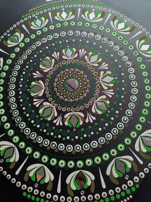 Obraz 40x40cm - mandala — foto 2