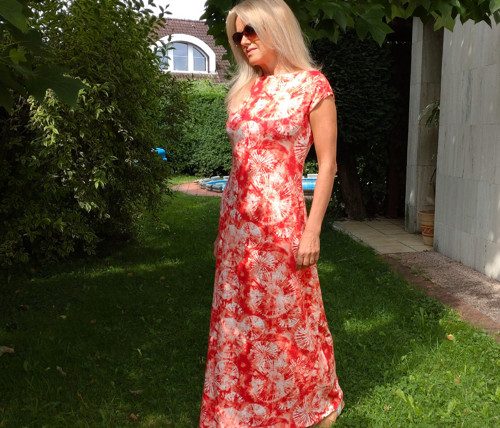 Letní maxi šaty S/M — foto 2