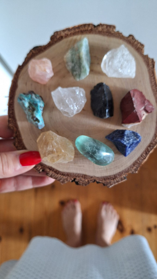 Minerál s boho závěsu — foto 3