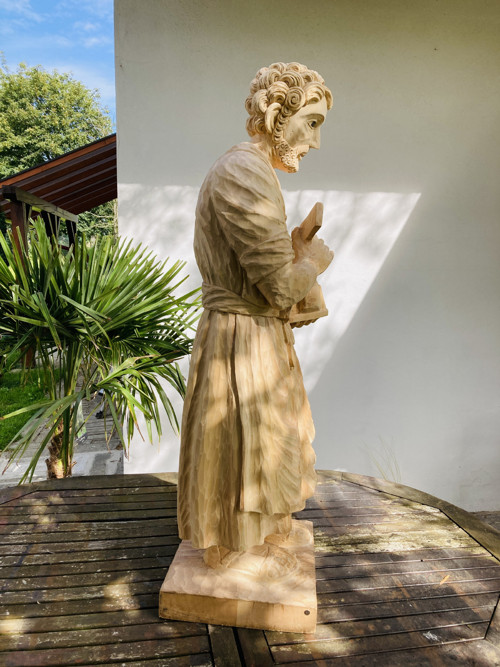 Dřevěná socha sv. Josef — foto 2