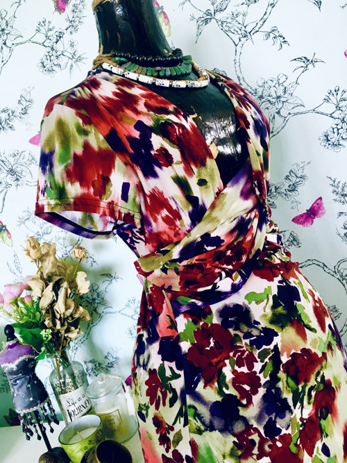 Šaty babí léto, vintage look — foto 4