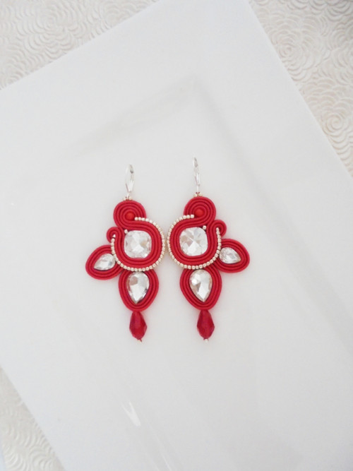 Soutache náušnice — foto 2
