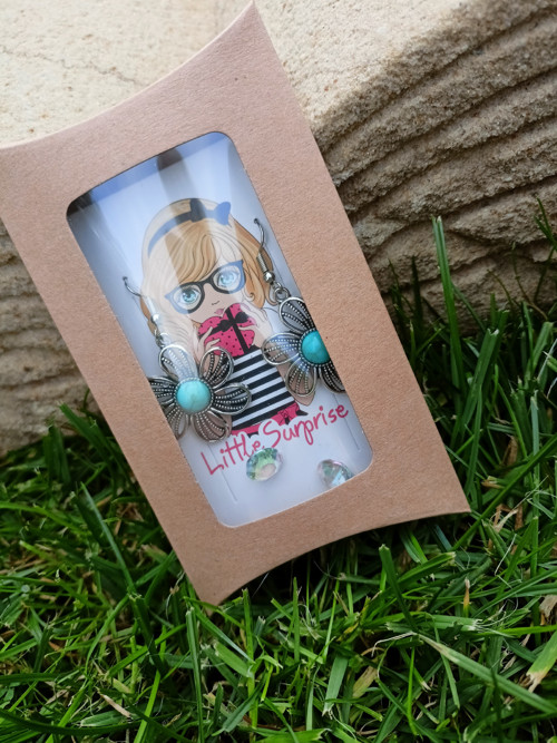 Dárkové balení boho náušnic v retro stylu — foto 4