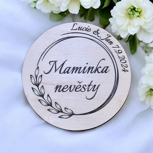 Svatební jmenovky / podtácky — foto 5