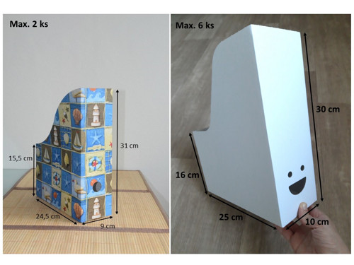 Kartonový šanon zdobený decoupage — foto 2
