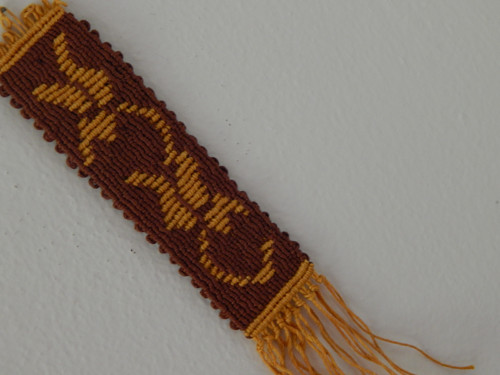 Drhaná dekorace, macramé - TULIPÁNY — foto 2
