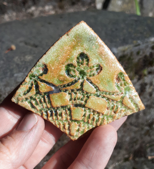 Mandala z keramických komponentů 85 — foto 3