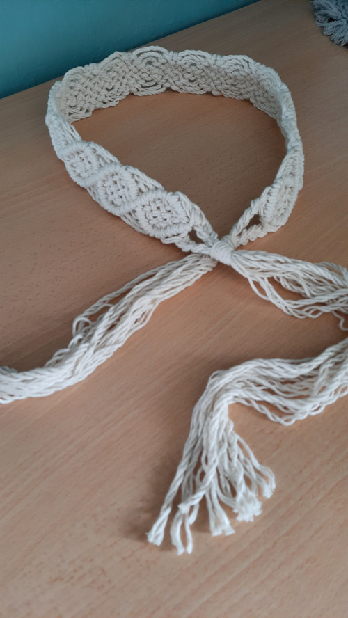 Dámský macramé pásek na míru — foto 2
