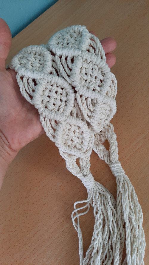 Dámský macramé pásek na míru — foto 3