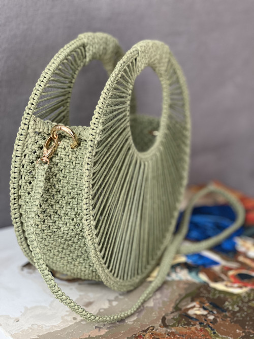 Macramé kabelka — foto 2