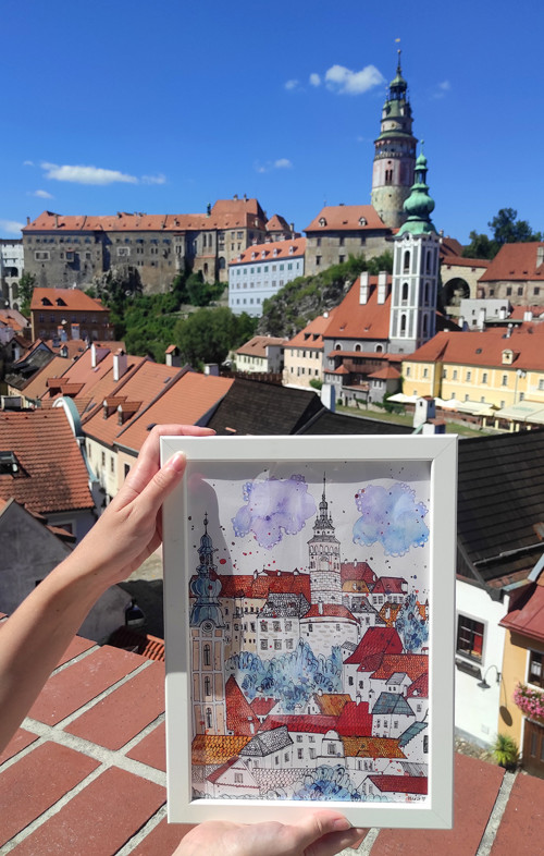 Jedinečný Český Krumlov — foto 3