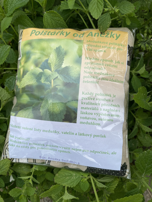 Meduňkový polštářek od Anežky — foto 2