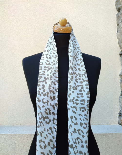 Bavlněný Šál - Leopardí — foto 3