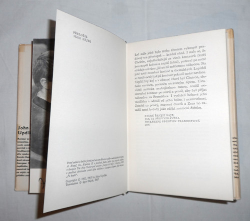 John Updike: KENTAUR, 1967 — foto 3