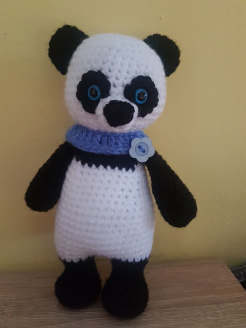 Háčkovaná panda velká — foto 3