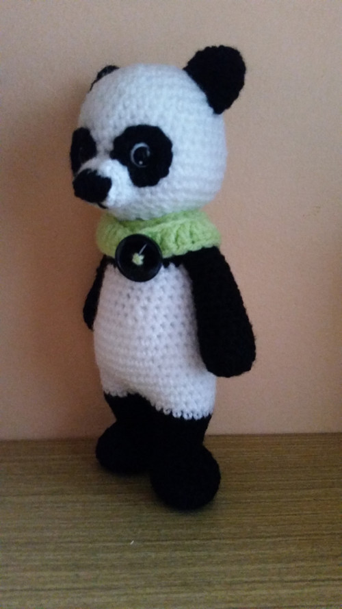 Háčkovaná panda velká — foto 5