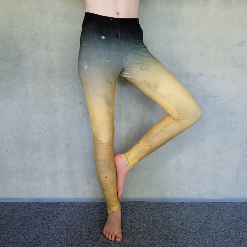 Legíny s dig. ombré potiskem — foto 3