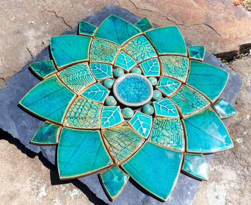 Mandala z keramických komponentů 90 — foto 2