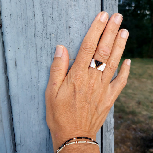 Ringo Top 61mm bílá,černá,zlatá — foto 4