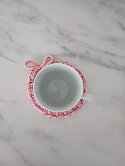 Macrame podtácek — foto 2