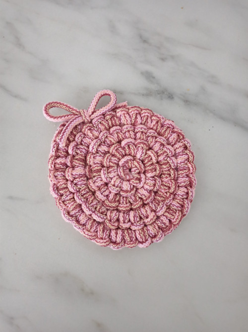 Macrame podtácek — foto 3