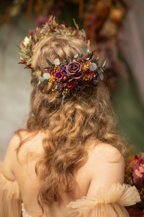 Boho spona "stmívání podzimních dnů" — foto 2