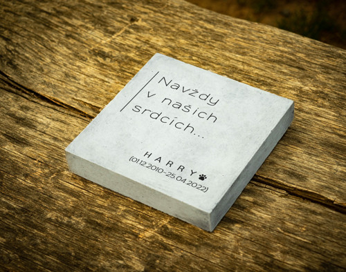 Náhrobní kámen pro mazlíčka — foto 2