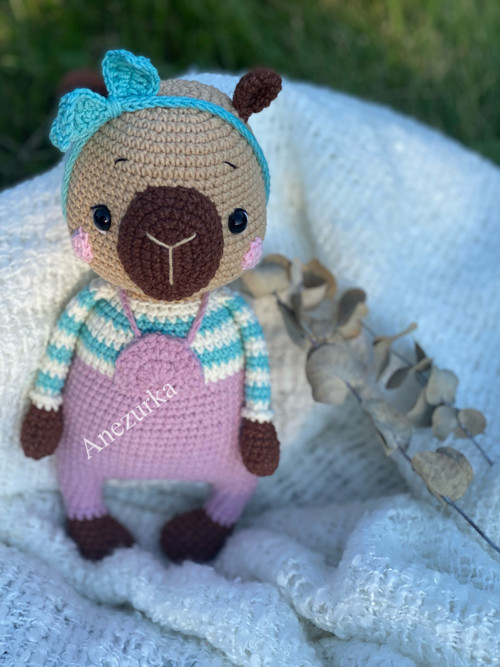 Háčkovaná capybara Lea… — foto 3