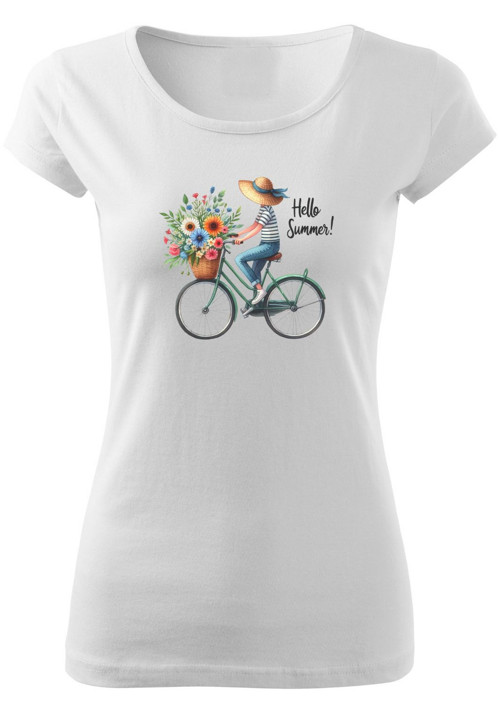 Dámské tričko "Bike - Hello Summer" — foto 2