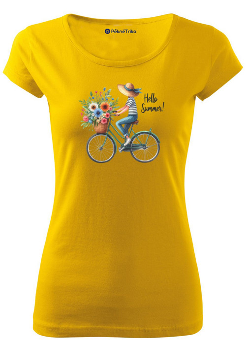 Dámské tričko "Bike - Hello Summer" — foto 3