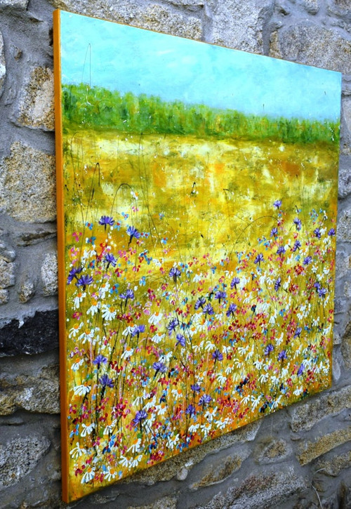 Chrpy....100x110cm — foto 3