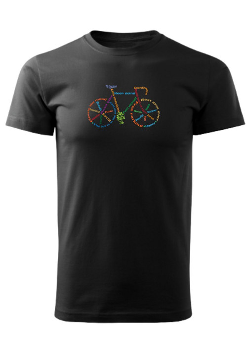 Pánské tričko "Bike - Keep going" — foto 2