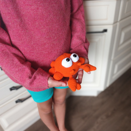 Háčkovaný krab Ludvík — foto 4