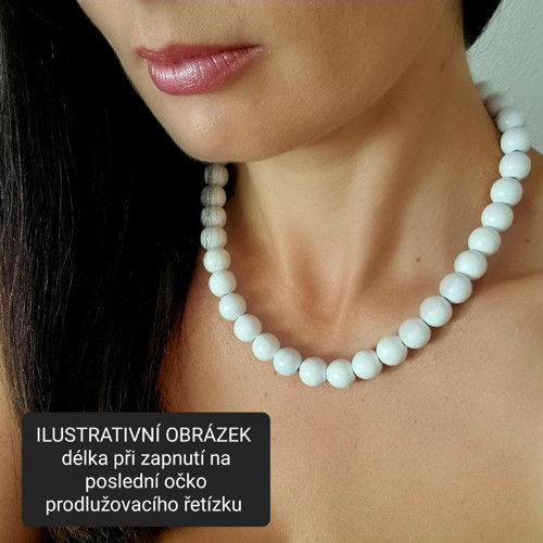 Hnědé dřevěné korále MINI — foto 3