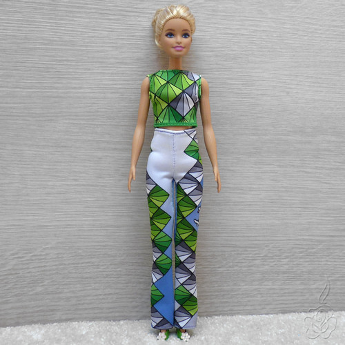 Kalhoty a top pro Barbie — foto 3
