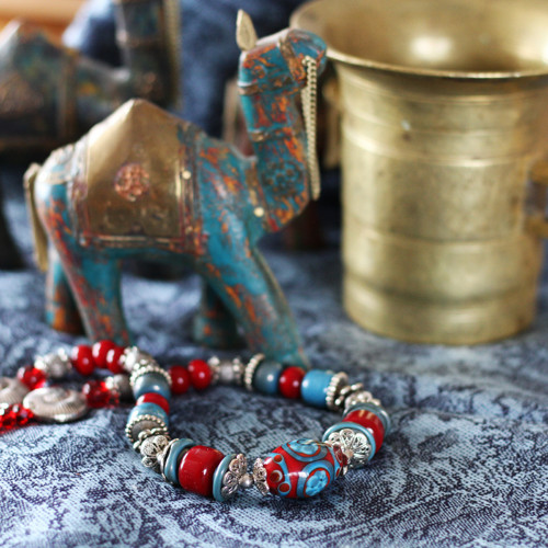 Náhrdelník Orient z vinutek — foto 6