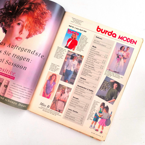 BURDA 4/1989 — foto 2