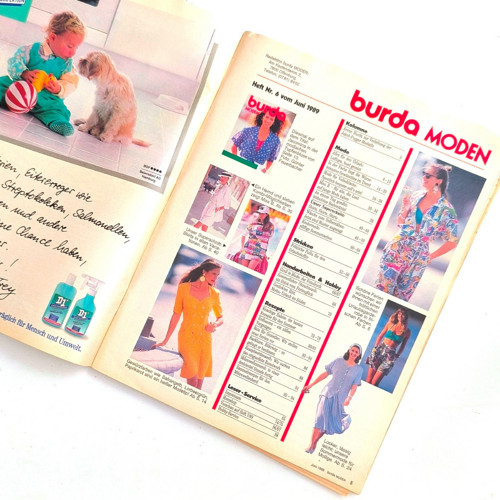 BURDA 6/1989 — foto 2