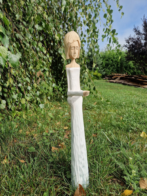 Víla / Bílá holubice / 56,5cm — foto 5