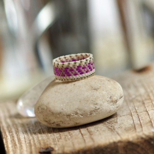 LAVENDER - Miyuki prsten — foto 3