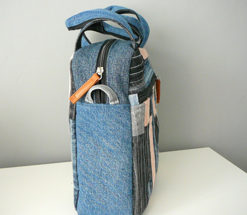 Jeans elegantní kabelka. — foto 2