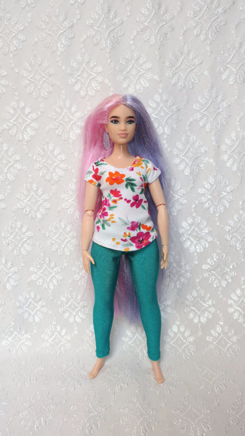 Barbie - baculka - tričko — foto 2