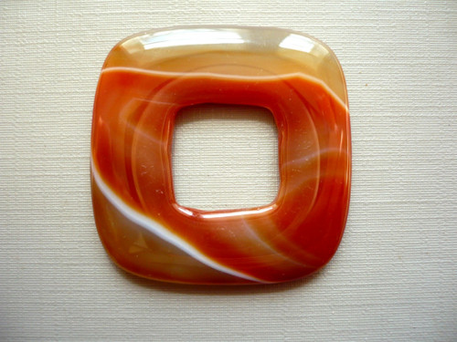 Donut XL 4 cm - achát, č.8s — foto 2