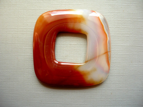 Donut XL 4 cm - achát, č.17s — foto 2