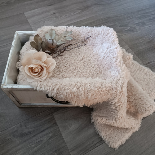 Dečka na newborn focení - pudrová — foto 3